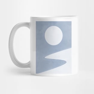 Moon and Road - Minimalist Scandinavian 2 Mug